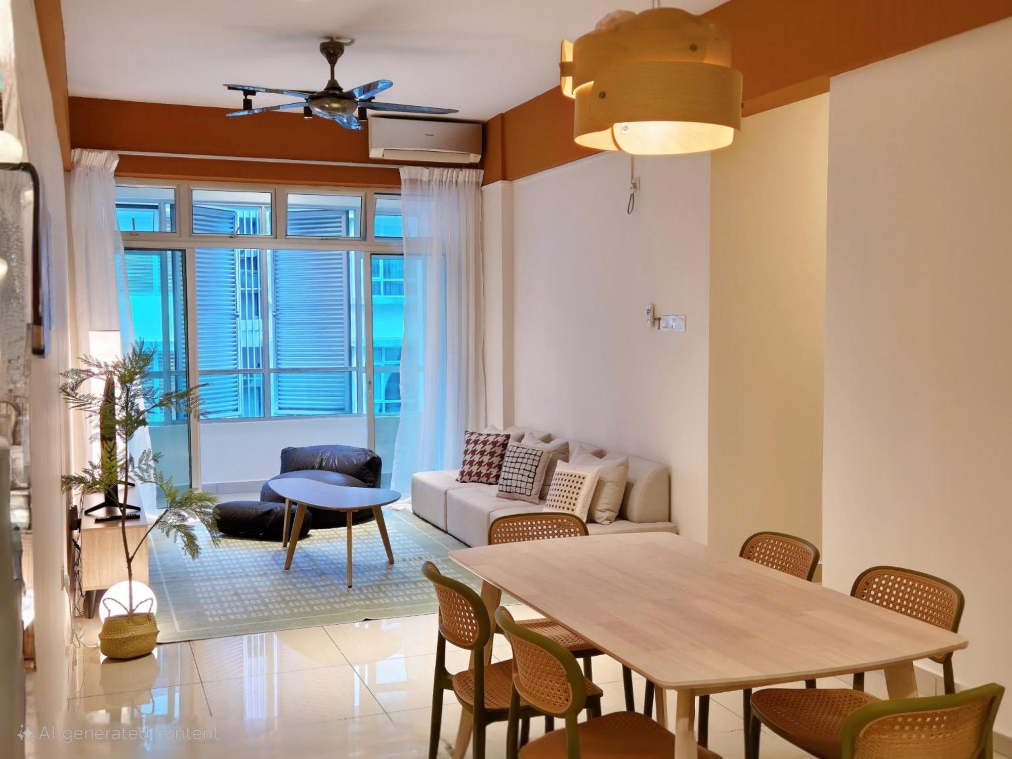 Walking Distance To Mount Austin - 6 Pax Newly Renovated